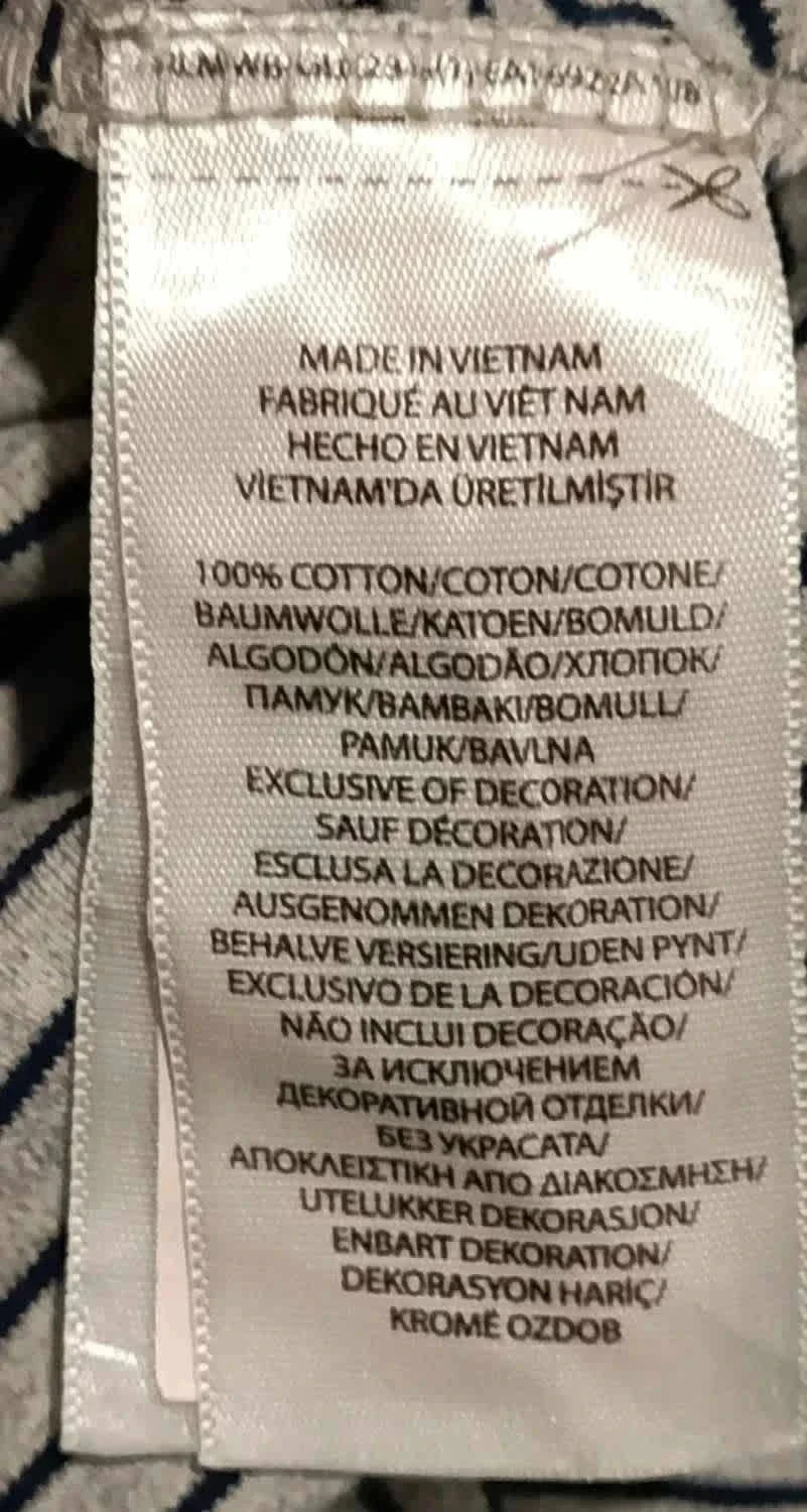 Polo Ralph Lauren gris rayures bleues Taille L – photo 15